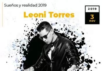 Leoni Torres Fechas De Gira Leoni Torres Entradas Y Conciertos