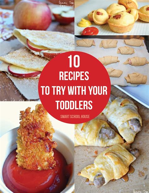 10 Recipes To Try with Your Toddlers