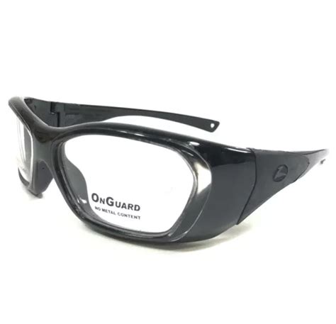 Onguard Safety Eyeglasses Frames Og210s Forceflex Black Square 57 16 120 67 75 Picclick Ca