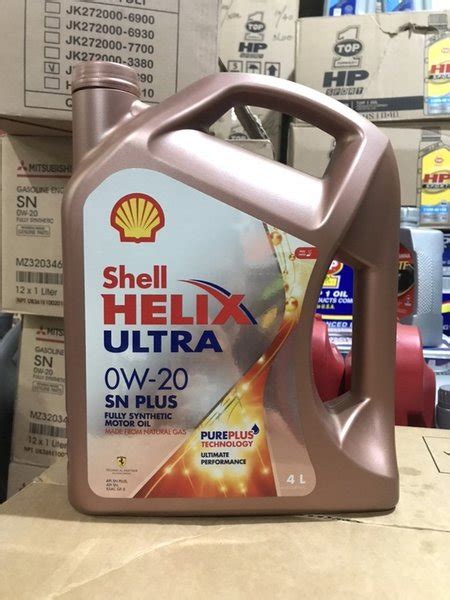 Jual ORI SHELL HELIX ULTRA SAE 0W 20 SN PLUS FULL SYNTHETIC GF 5 FALON