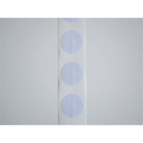 NFC NTAG213 Round White Sticker Tag 25mm