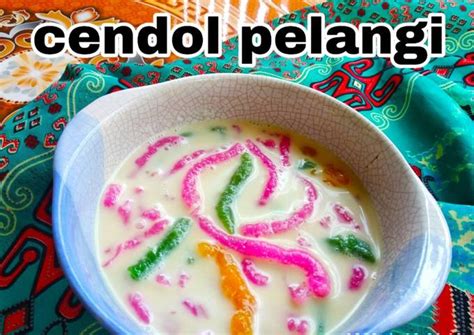 Resep Cendol Pelangi Tepung Hunkwe Oleh Channel Youtube Yuni Indriyani