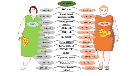 Comparative Characteristics Of The Groups Of Patients With MHO And