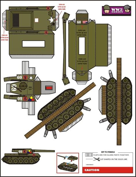 Papercraft Tank Free Tank Papercraft Download - Printable Papercrafts ...