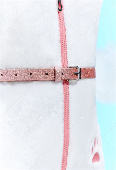 Sylveon Derivative Sexy Fluffy Hooded Bodysuit Halloween Deep V Kawaii One Piece Lingerie