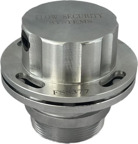 Flow Security Systems Vented Locking Fuel Tank Cap For