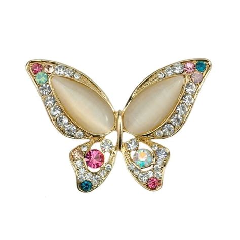 Decorative Embellished Butterfly Brooch Accesory Sieraden Bruiloft