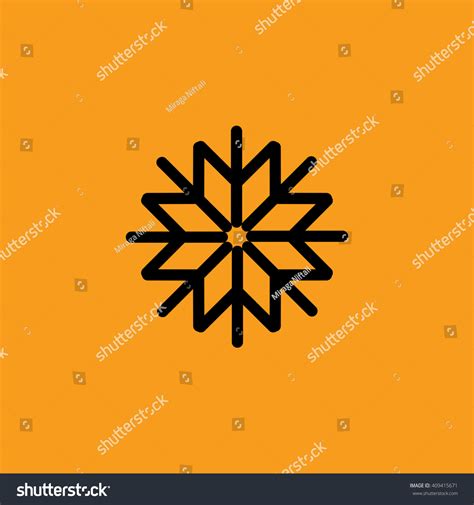 Eight Point Star 8 Point Star Stock Vector (Royalty Free) 409415671 ...