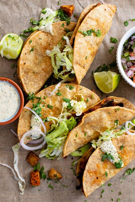 Crispy Poblano And Potato Tacos This Savory Vegan