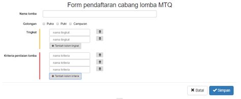 Membuat Form Dinamis Menggunakan Jquery Arsipbertuah