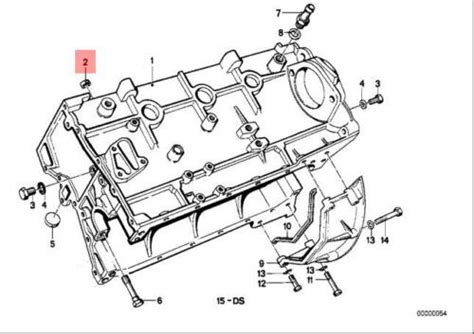 Genuine BMW 114 CMSP E12 E21 E23 E3 Engine Block Dowel X8 Pcs OEM