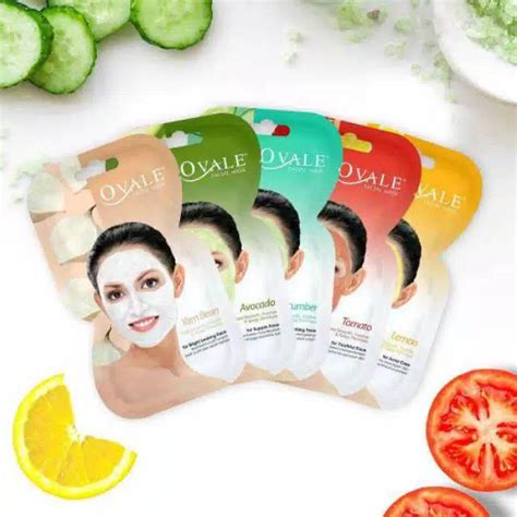 Ovale Face Masks Sachets