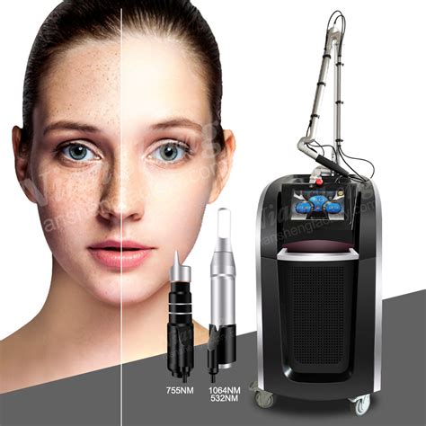 1064nm 532nm Picoways ND YAG Laser Eyebrow Removal Machine Picosecond