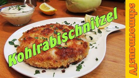 Kohlrabischnitzel Vegetarisches Schnitzel Gemüseschnitzel