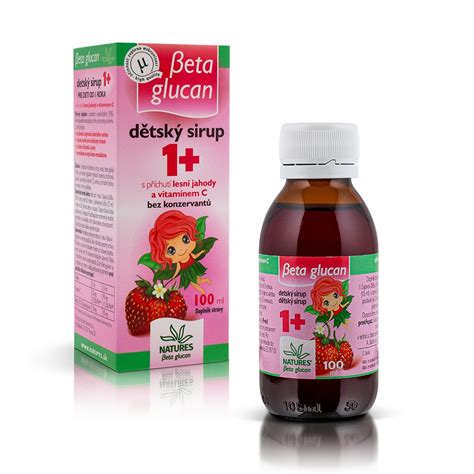 Beta Glucan Detský sirup 1+ - Natures