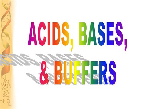 Acids Bases And Buffers Ppt Download