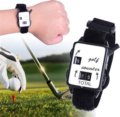 Golf Score Counter Mini Golf Stroke Counter Watch Wristband Sports Golf