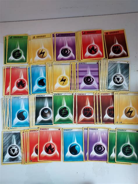 Pokemon Evolution Generation Black White Energy Cards Hobbies Toys