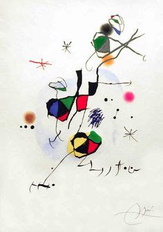 Idee N Over Miro Kunstlessen Joan Miro Kunst Voor Kinderen