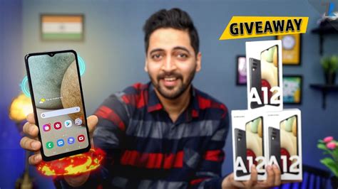 Samsung Galaxy A12 Unboxing And Hands On 48mp True Cam Big Battery Big Display And Secured By