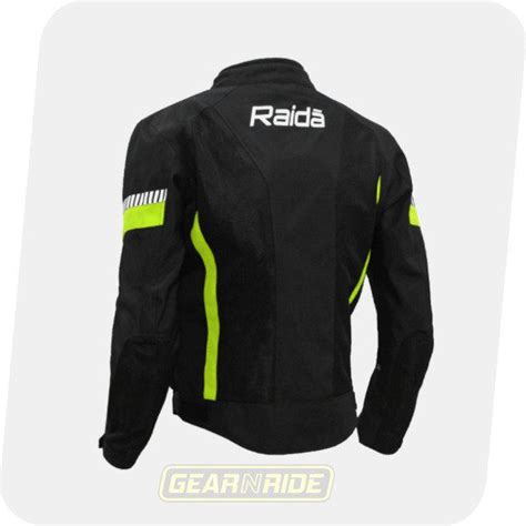 Raida Riding Jacket Bolt Neon Gear N Ride Shop