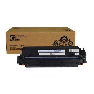 Картридж W2031X (415X) для HP Color LaserJet M479fdn, M454dw, M479dw ...