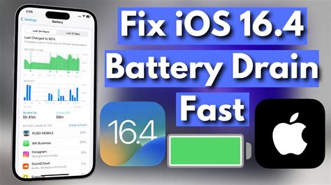 How To FIX IOS 16 4 Battery Drain Fast Issue On IPhone IPad IPhone