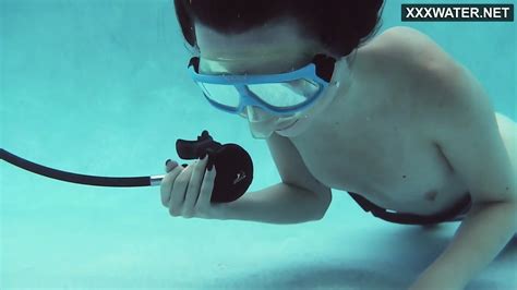 French Girl Emi Serene Swimming Nude