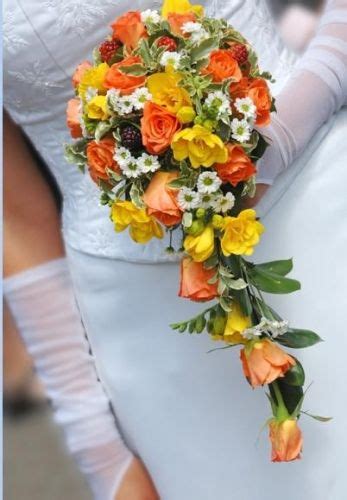 Brautstrauss Wasserfall Blumenstrau Hochzeit Hochzeitsbrautstrau