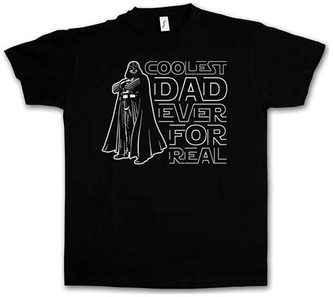 Coolest Dad Ever T Shirt Star Fun Luke Darth Wars Daddy Vader Imperial T Shirtchristmas T