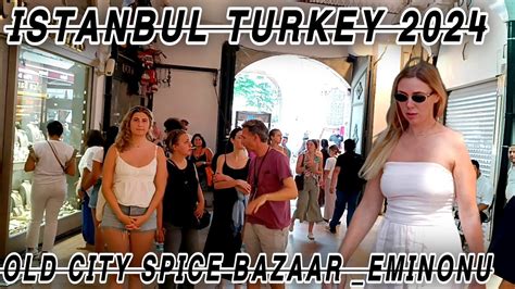 ISTANBUL TÜRKİYE TURKEY BAZAAR Eminönü Egyptian Bazaar MISIR ÇARŞISI