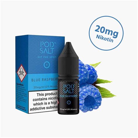 Pod Salt Blue Raspberry Himbeeren Nikotinsalz Liquid Mg