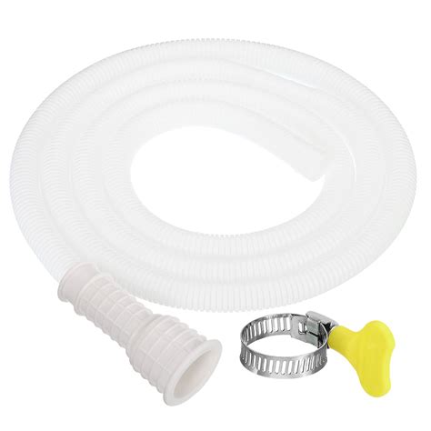 Uxcell 65ft Air Conditioner Drain Hose 16 25mm Mouth Universal Drain