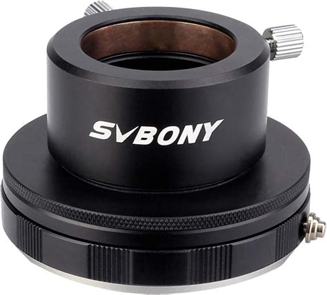 SVBONY SV149 Camera Lens Adapter for Canon DSLR Cameras Lens to 1.25 ...