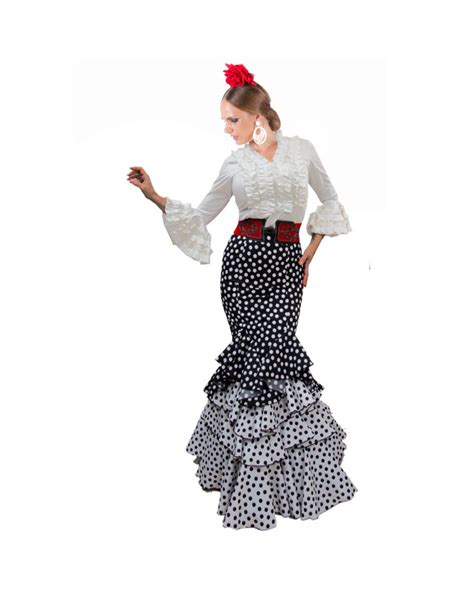 Flamenco Skirt For Woman 2019 With Dots El Rocio