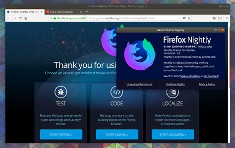 How To Install Firefox Beta Or Nightly Alpha In Linux Mint Or Ubuntu