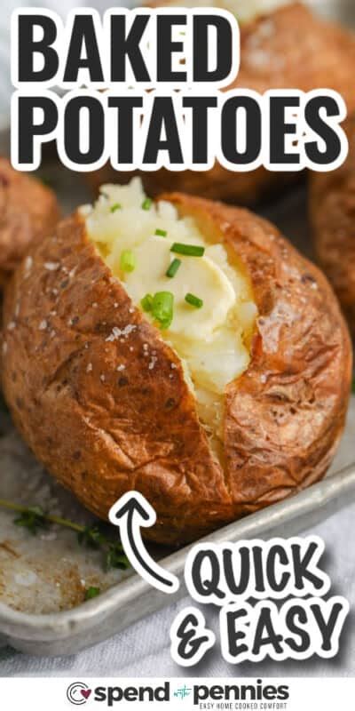 How To Make Baked Potatoes Spend With Pennies