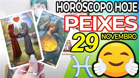 ALGO NOVO TE LEVA DE SURPRESA Peixes 29 Novembro 2023 Horoscopo