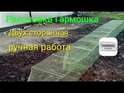 Раколовка гармошка ( СУПЕР РАКОЛОВКА С НЕ ОБЫЧНЫМИ ВХОДАМИ)) - YouTube
