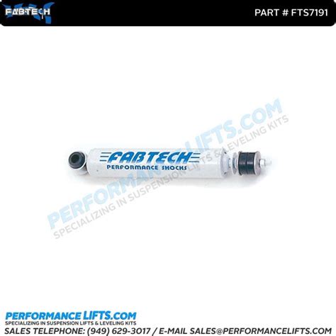 Fabtech Motorsports Performance Series Shock Absorber FTS7191