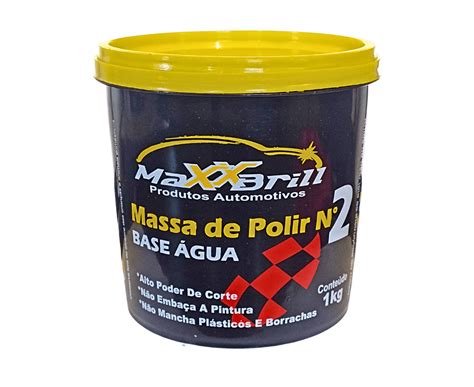 MASSA DE POLIR N2 1KG A BASE DE AGUA MAXXBRIL CONSTRUTINTAS