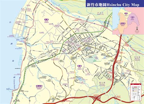 Hsinchu City Map - Hsinchu City Taiwan • mappery