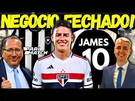 URGENTE PARA TUDO É OFICIAL DIRETORIA ACABA DE CONFIRMAR JAMES