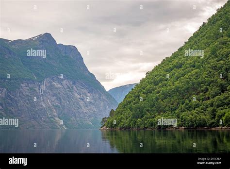 Entrance to the Geirangerfjord, Geiranger, Unesco World Heritage Site ...