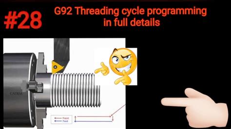 G Threading Cycle G Threading Cycle Programing In Full Details