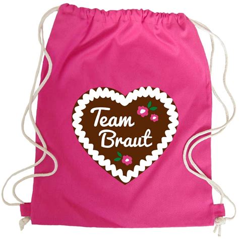 50 Team Braut Beutel JGA Turnbeutel Hier Online Kaufen