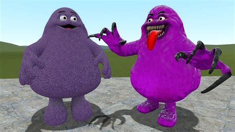 New Grimace Shake And Cursed Grimace Shake In Garrys Mod Youtube