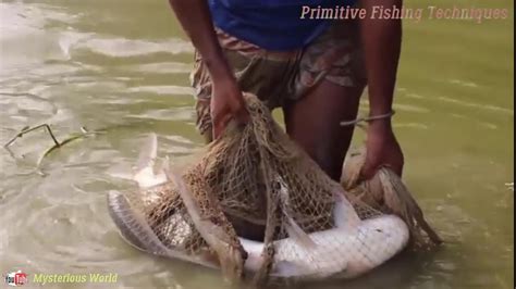 Primitive Fishing Technology Believe This Fishing Amazing Fish