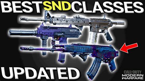 Best Snd Class Setups Updated In Modern Warfare Guide For Search