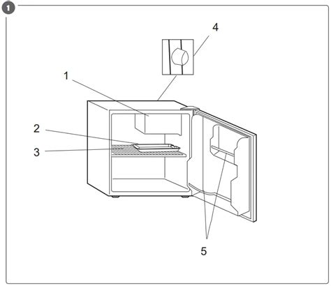 Bright 022595 Mini Fridge Instruction Manual